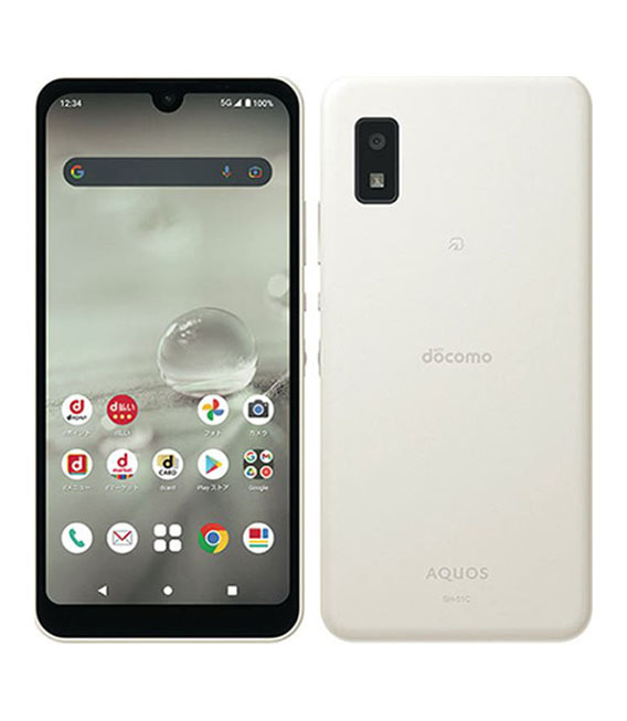 AQUOS wish2 SH-51C[64GB] docomo ホワイト【安心保証】_画像1