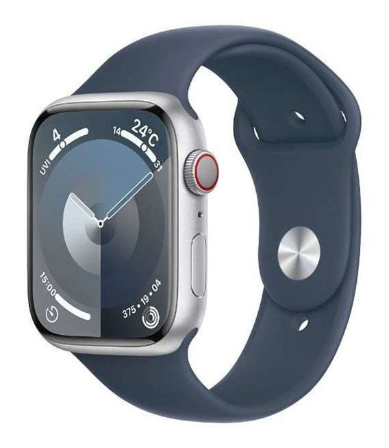 Series9[45mm cell la-] aluminium silver Apple Watch MR...