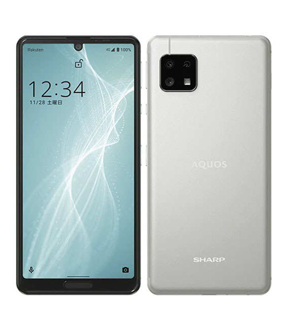 AQUOS sense4 lite SH-RM15[64GB] 楽天モバイル シルバー【安 …