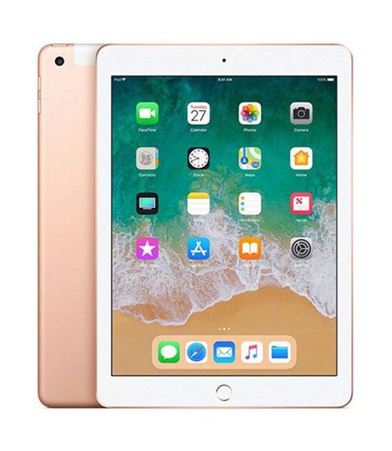 iPad 9.7 дюймовый no. 6 поколение [128GB] cell la-SIM свободный Gold...