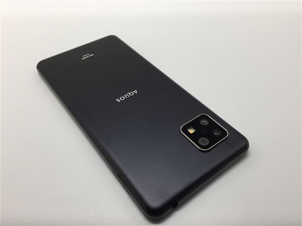 AQUOS sense5G SHG03[64GB] au ブラック【安心保証】_画像3