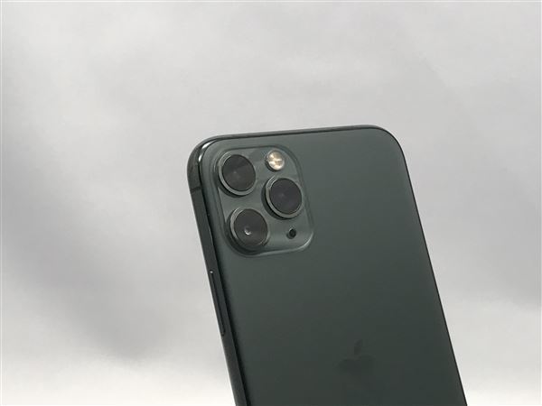 iPhone11 Pro[64GB] SIMロック解除 au ミッドナイトグリーン【…_画像4