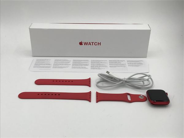 Series8[45mm GPS]アルミニウム レッド Apple Watch MNP43J【 …_画像3