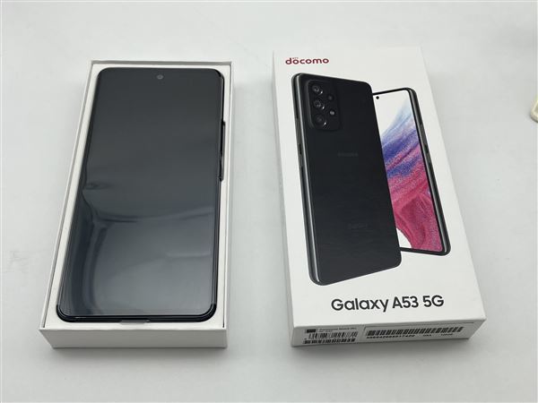 Galaxy A53 5G SC-53C[128GB] docomo オーサムブラック【安心 …_画像3