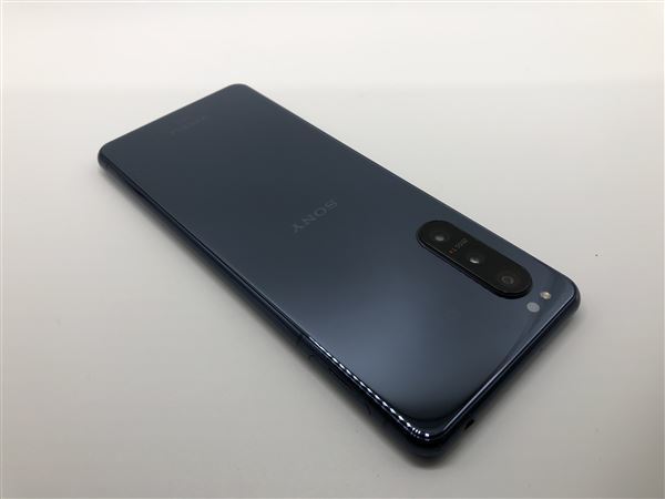 Xperia 5 II SOG02[128GB] au ブルー【安心保証】_画像3