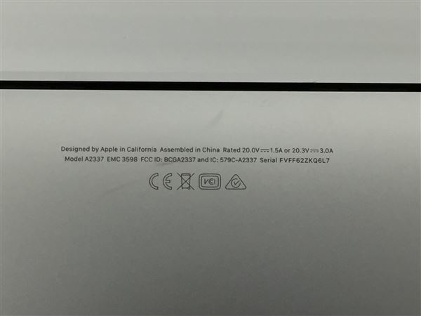 MacBookAir 2020年発売 MGN93J/A【安心保証】_画像8