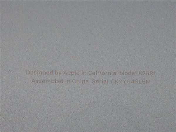 MacBookAir 2022年発売 MLY43J/A【安心保証】_画像8
