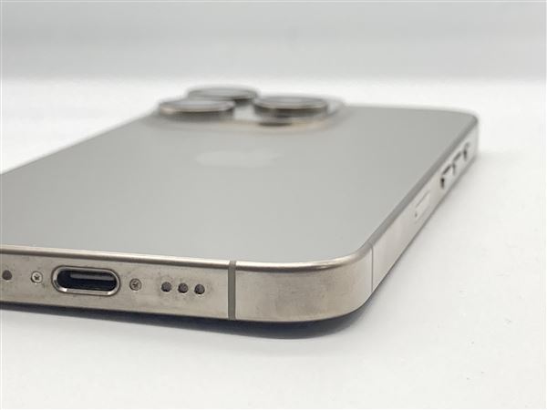 iPhone15 Pro[256GB] SIMフリー MTUF3J ナチュラルチタニウム …_画像4