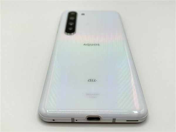 AQUOS R5G SHG01[256GB] au オーロラホワイト【安心保証】_画像4