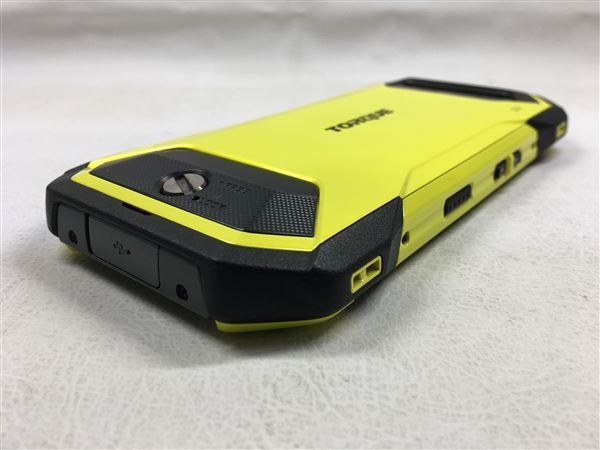 京セラ TORQUE 5G KYG01[128GB] au イエロー【安心保証】_画像6