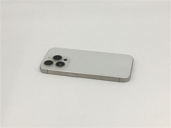 iPhone15 Pro[128GB] SIMフリー MTU83J ホワイトチタニウム【 …_画像5
