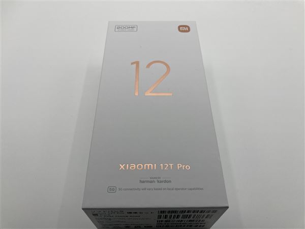 Xiaomi 12T Pro A201XM[256GB] SoftBank ブラック【安心保証】の画像2