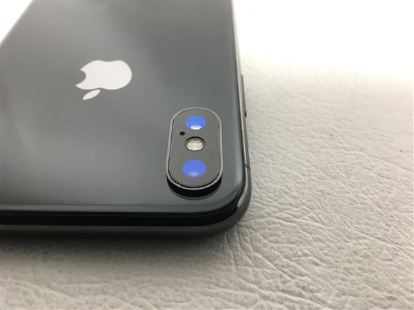 iPhoneX[64GB] au MQAX2J スペースグレイ【安心保証】_画像4