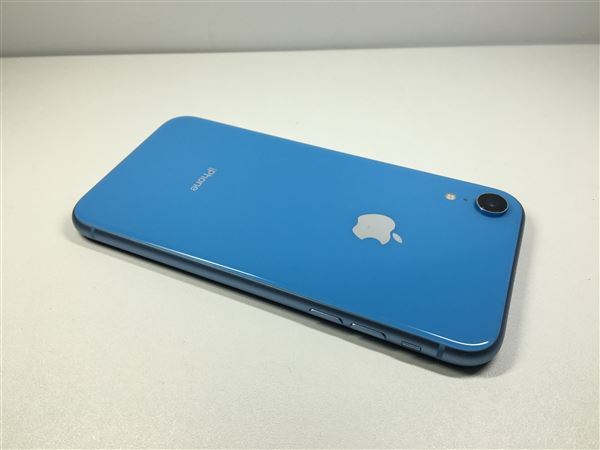 iPhoneXR[128GB] docomo MT0U2J ブルー【安心保証】_画像4