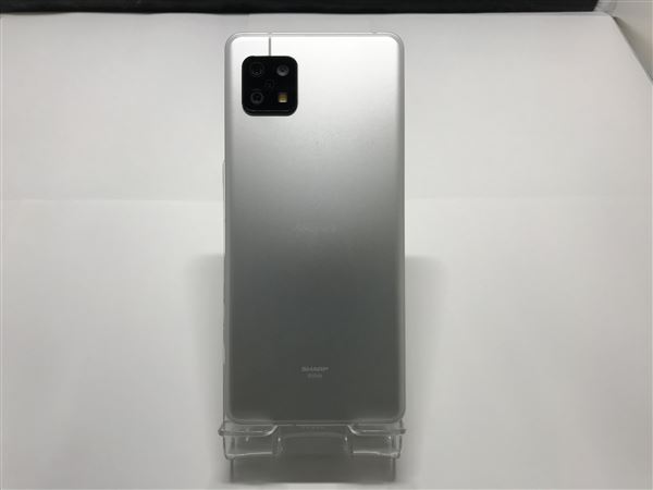 AQUOS sense6 SHG05[64GB] au シルバー【安心保証】_画像3