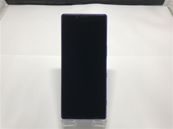 Xperia 1 802SO[64GB] SoftBank パープル【安心保証】_画像2