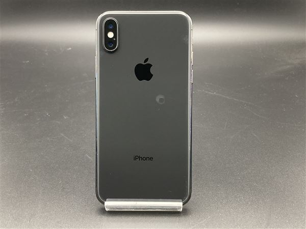 iPhoneX[64GB] docomo MQAX2J スペースグレイ【安心保証】_画像2