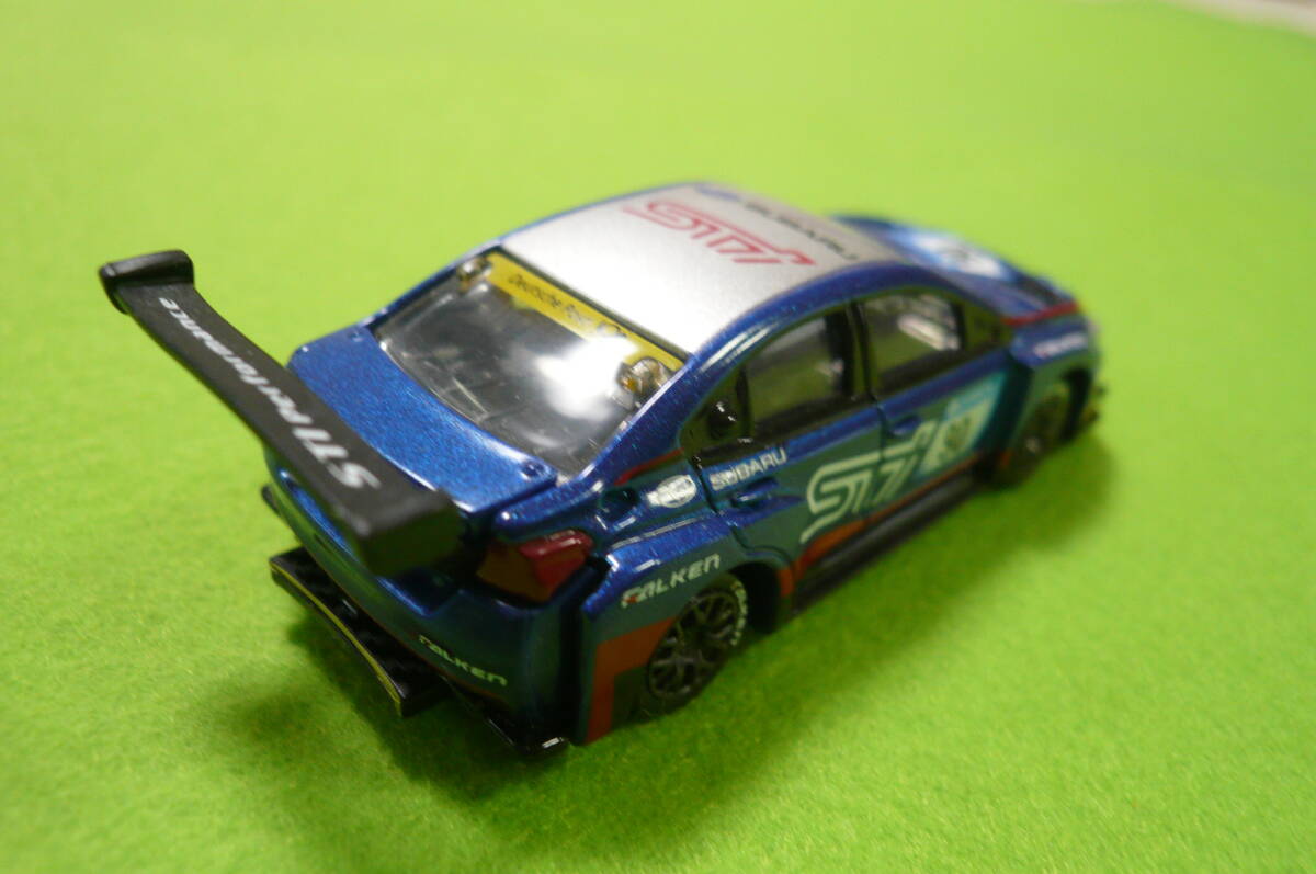 【美品】 トミカプレミアム No.24 スバルWRX NBR CHALLENGE ★ブルー _画像4