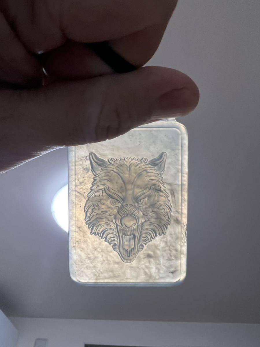 ◆限定1個◆高品質玉石彫刻ペンダント　狼　コレクション 送料無料　本物保証_画像2