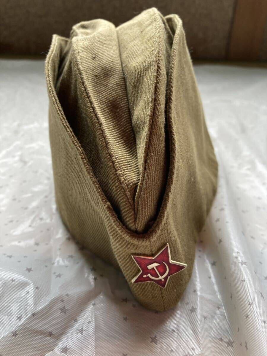 ソビエト軍 帽子 ミリタリー サバゲー の画像1