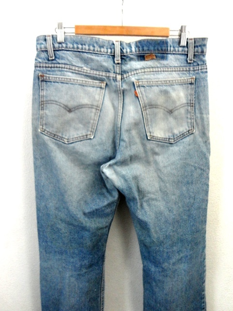 ■W36■90's ヴィンテージ/90年 アメリカ製/LEVI'S:リーバイス/20517-0217/517 ブーツカット デニムパンツ/インディゴ/USA製_画像6