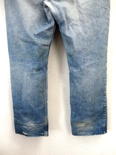 ■W36■90's ヴィンテージ/90年 アメリカ製/LEVI'S:リーバイス/20517-0217/517 ブーツカット デニムパンツ/インディゴ/USA製_画像7