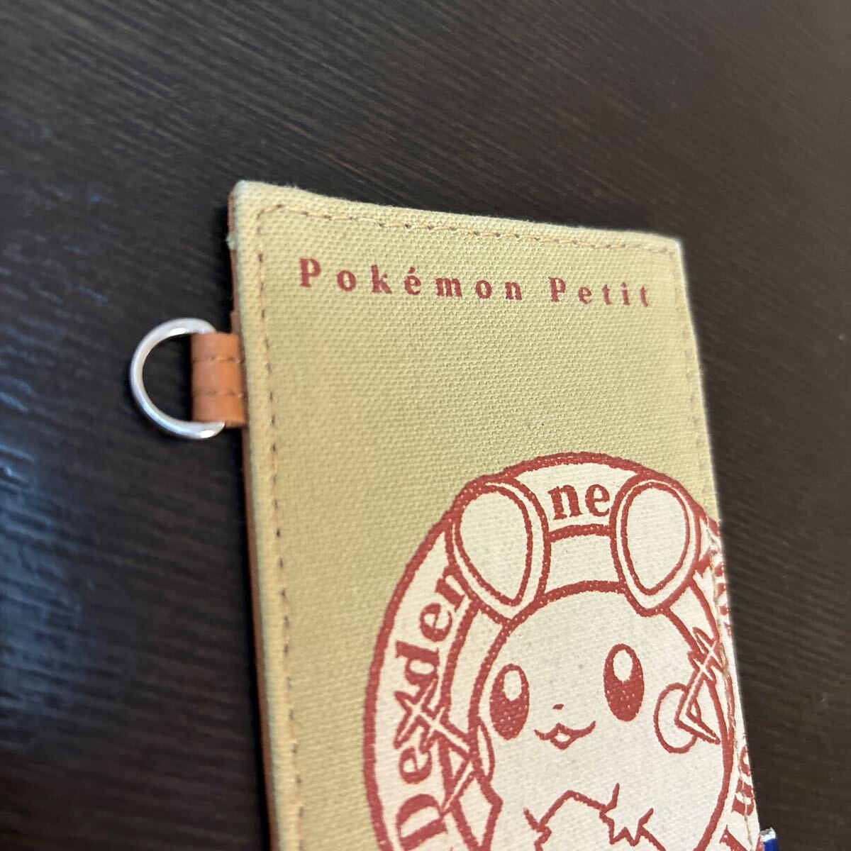 パスケース Pokemon petit デデンネ 中古品 ポケモン グッズ ポケットモンスター 2014 ポケモンセンター_画像3