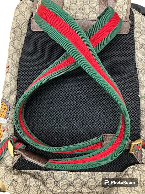 GUCCI グッチ　クーリエ　ＧＧスプリーム ハイブランド バックパック ブランド リュック JAPAN TOKYO SHINJUKU 新宿 中古 _画像7