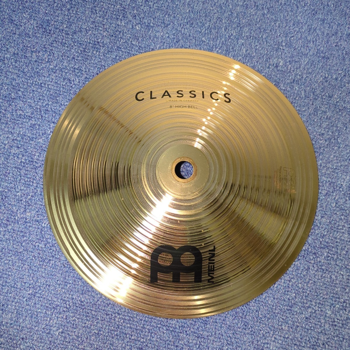 【廃盤】meinl classics 8インチ high bell マイネル　クラシックス　ハイベル