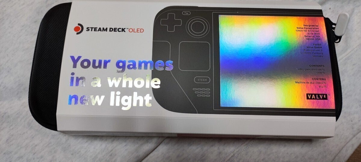 steam deck OLED 512gb レシートありの画像1