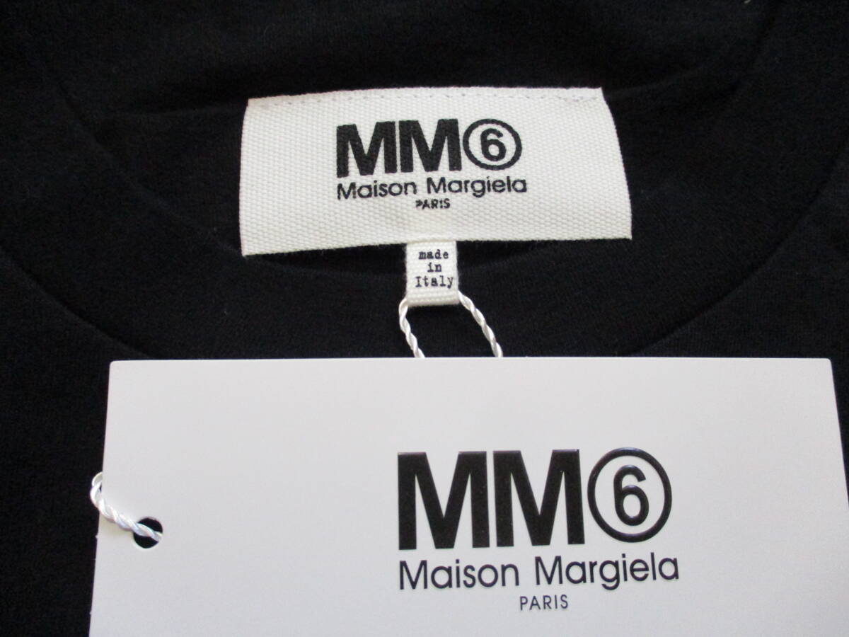 ☆MM6 Maison Margiela/エムエムシックス☆メゾンマルジェラ 未使用 クルーネック半袖Tシャツ サイズ：S イタリア製 S32GC0522_画像7