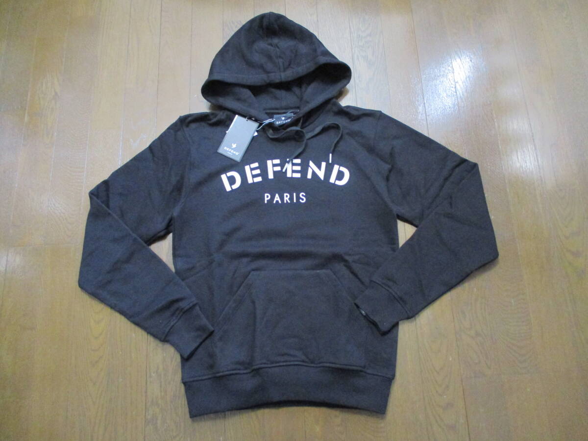 ☆DEFEND PARIS/ディフェンドパリス☆未使用 スウェットパーカーサイズ：XS フードパーカー_画像4