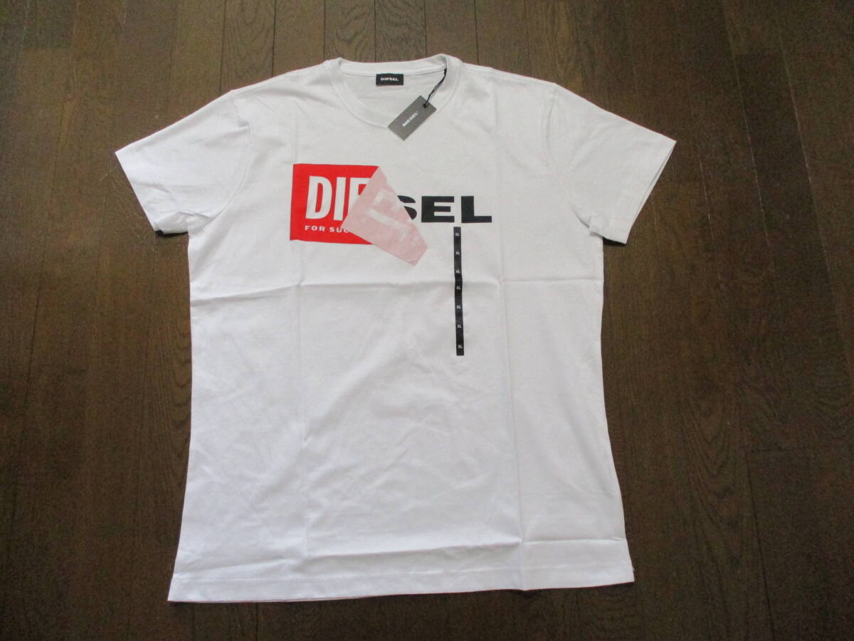 ☆DIESEL/ディーゼル☆未使用 T-DIEGO-QA 半袖Tシャツ サイズ：XL フロントロゴTシャツ _画像4