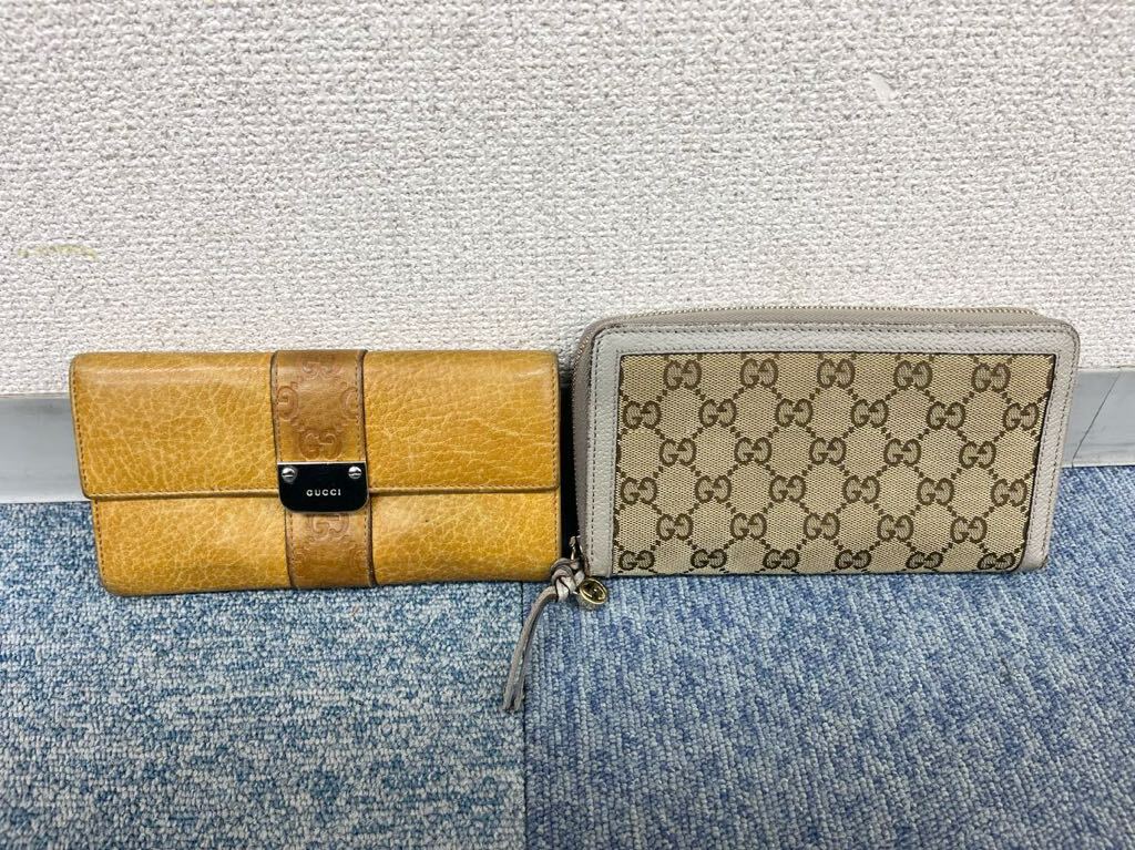 ★ハイブランド★財布★長財布★まとめ GUCCI グッチ/LV ルイヴィトン/セリーヌ CELINE/DIOR ディオール/★5点セット 小物★_画像2