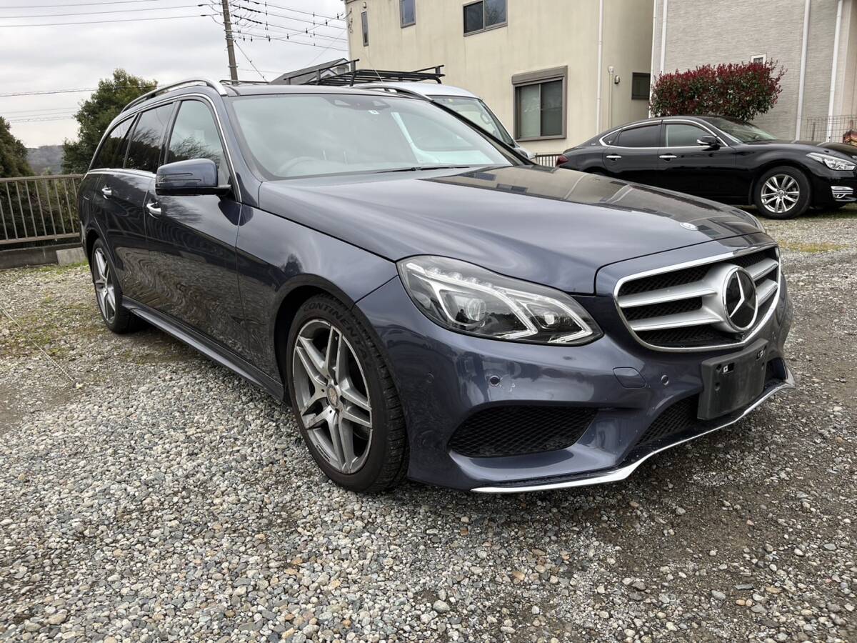 最上級グレード＆超稀少カラー！ E350ブルーテック ディーゼル!! AMG × AVG PKG × レーダーセーフティ ×パノラマサンルーフ !! の画像1