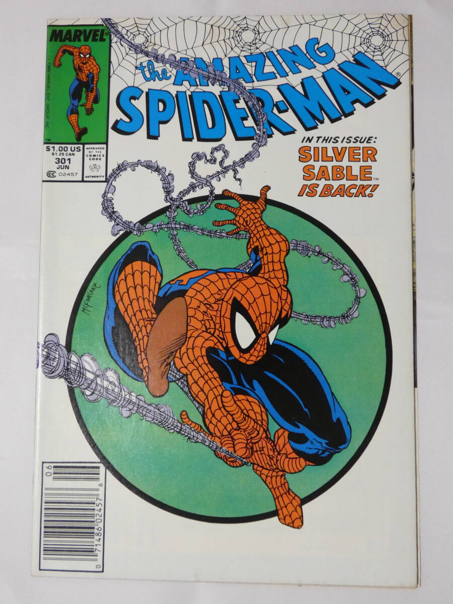 1004■THE AMAZING SPIDER-MAN(No.301)MARVEL1988年 アメコミ アメージング スパイダーマン 洋書　 英語版_画像1