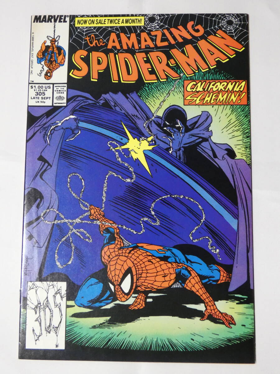 1008■THE AMAZING SPIDER-MAN(No.305)MARVEL1988年 アメコミ アメージング スパイダーマン 洋書 英語版_画像1