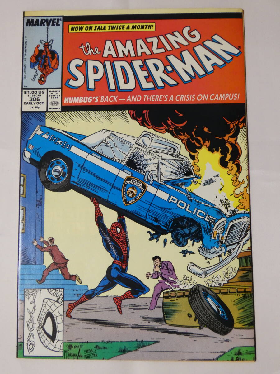 1009■THE AMAZING SPIDER-MAN(No.306)MARVEL1988年 アメコミ アメージング スパイダーマン 洋書 英語版の画像1