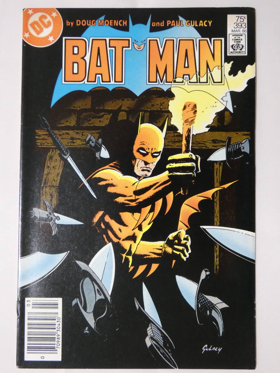 1058■DC BAT MAN　1984(No.393) バットマン English edition　洋書 英語版 アメコミ_画像1