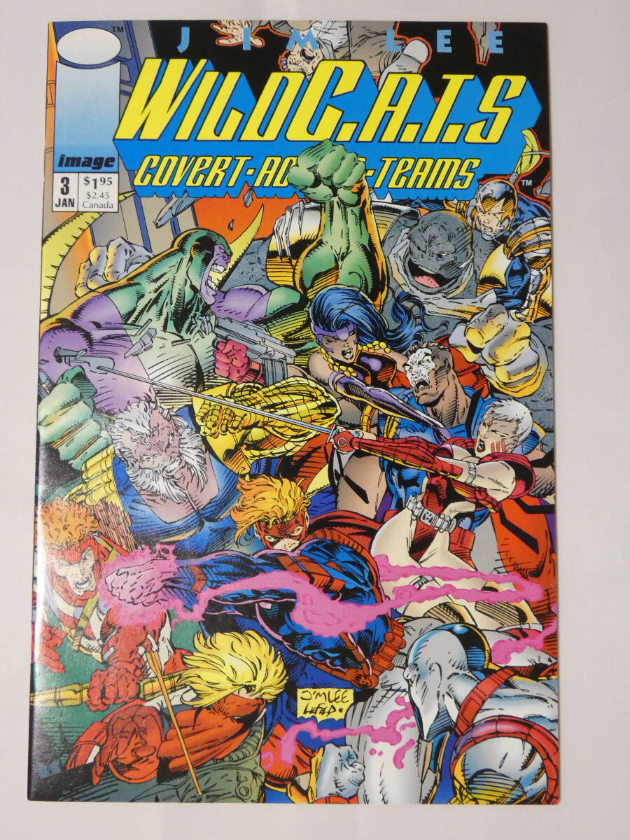 1073■WildC.A.T.s 1992 3 JAN ワイルドキャッツ English edition　 英語版 アメコミ_画像1