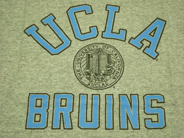 ■未使用!■Champion/チャンピオン × UCLA/カリフォルニア大学■カレッジTシャツ■霜降りグレイ■_画像3