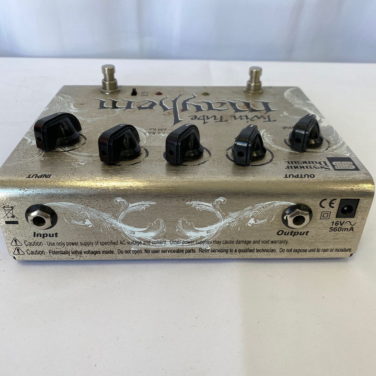 【ジャンク品・動作不良品】エフェクター SEYMOUR DUNCAN セイモアダンカン MAYHEM SFX-04 ※動作不良！格安スタートの画像4