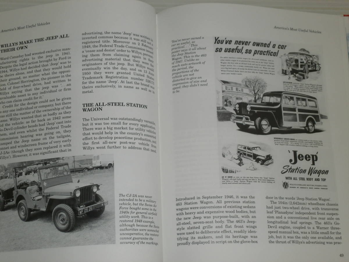 洋書　JEEP　ジープ　From Bantam to Wrangler Bill Munro　ラングラー_画像5