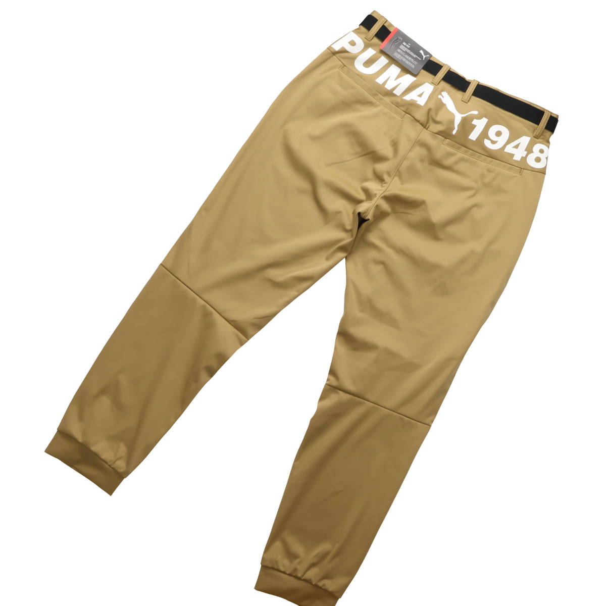 #[M] autumn winter regular price 14,300 jpy Puma Golf belt attaching hip Logo jogger pants BG#