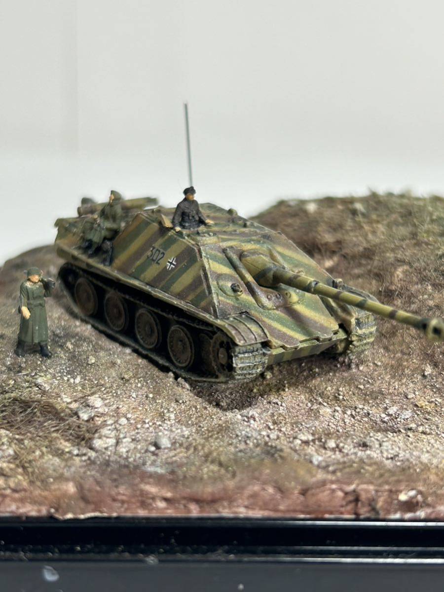 1/144ワールドタンクミュージアム　ドイツ駆逐戦車ヤークトパンサー　ジオラマ完成品_画像4