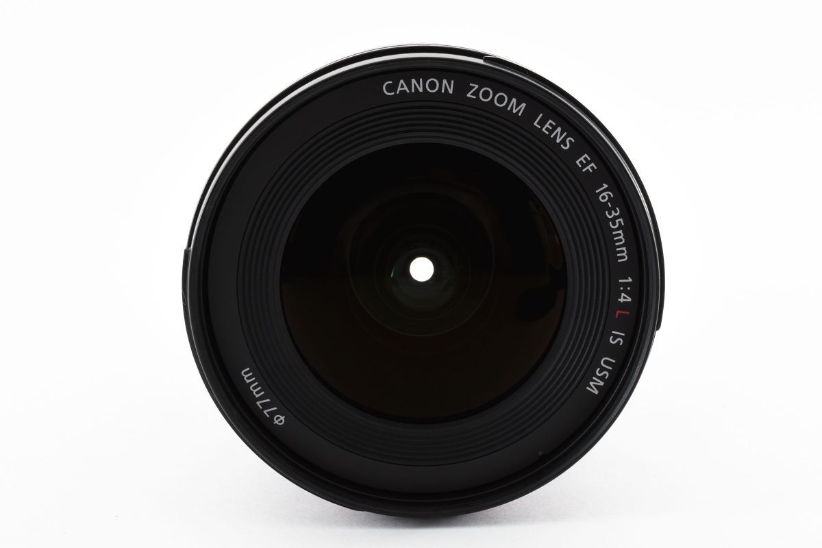 ■美品■CANON ZOOM EF 16-35mm F4 L IS USM■F312 キャノン_画像3