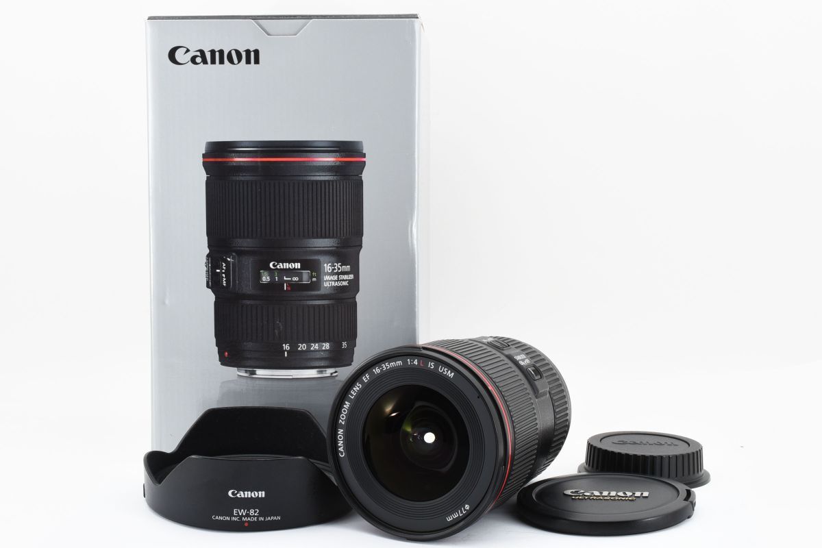 ■美品■CANON ZOOM EF 16-35mm F4 L IS USM■F330 キャノン_限定一台！