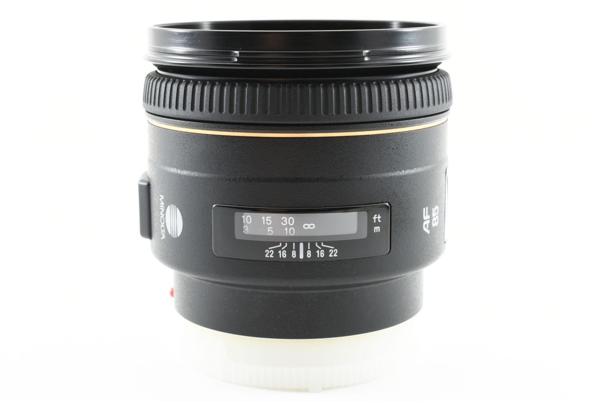 ■美品■MINOLTA AF 85mm F1.4 G NEW SONY■D261 ソニー ミノルタ_画像8