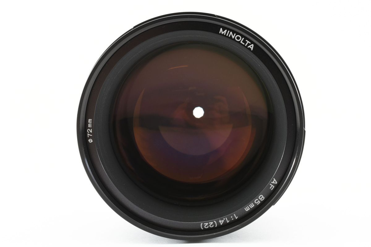 ■美品■MINOLTA AF 85mm F1.4 G NEW SONY■D261 ソニー ミノルタ_画像3