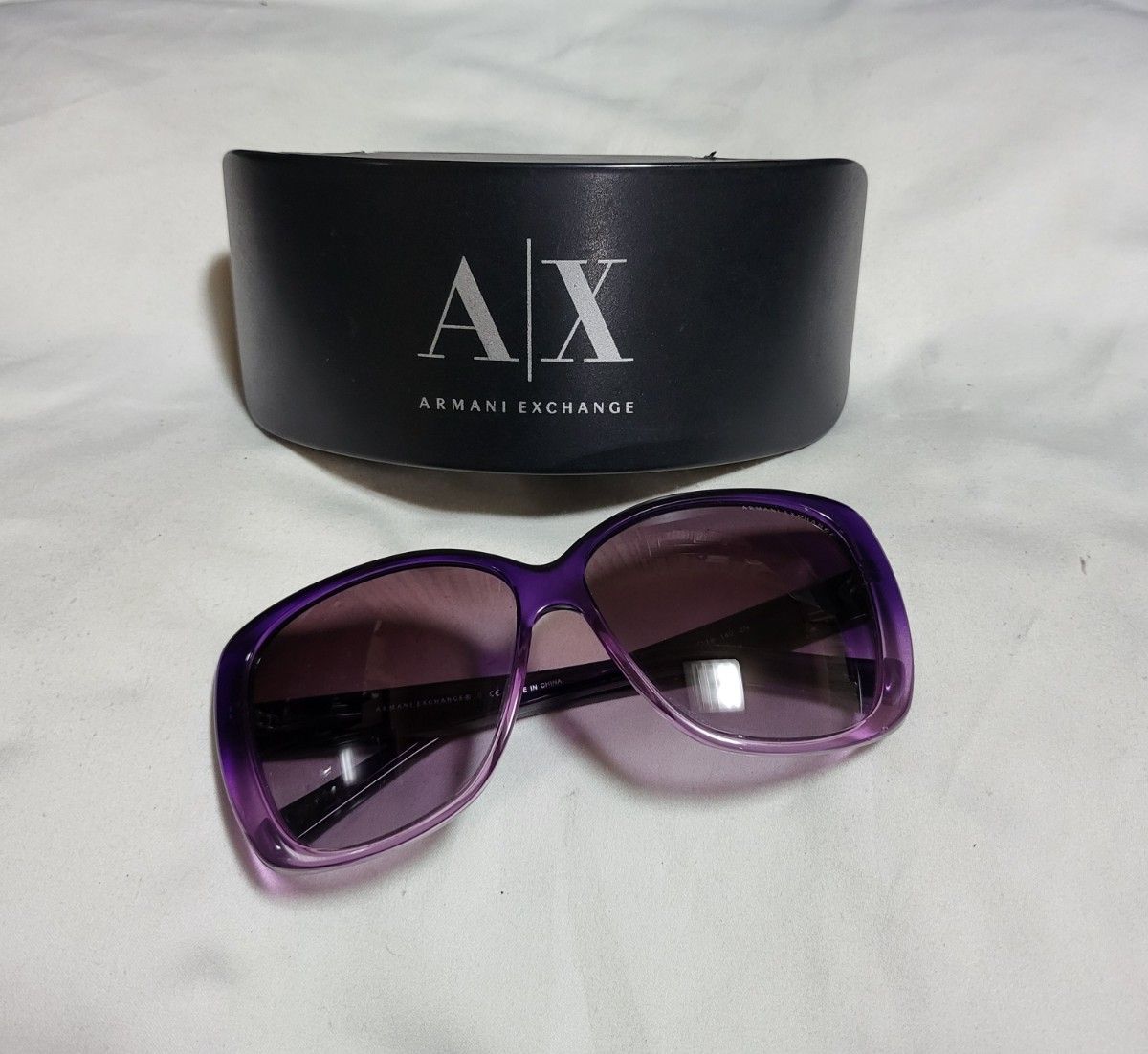 ◆ARMANI EXCHANGE◆ロゴ付き サングラス ケース付き